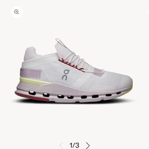 On Running Women's Light Pink/Purple Athletic Sneakers Size 7.5